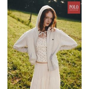パーカー 「POLO BCS(ポロ・ビーシーエス)」裏毛ZIPフーディ　595297 レディース