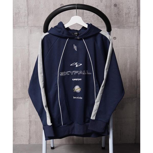 パーカー パイピング デザイン パーカー / Piping Design Hoodie メンズ レデ...