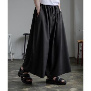 パンツ Gather Hakama Pants - ギャザー袴パンツ メンズ レディース