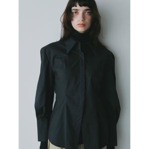 ブラウス シャツ ウエストシェイプシャツブラウス レディース