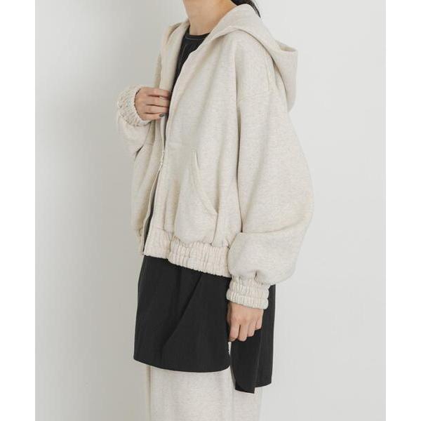 パーカー ボタニルプライム裏起毛ZIPパーカー レディース