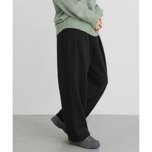 パンツ ボタニルプライム裏起毛タックパンツ レディース