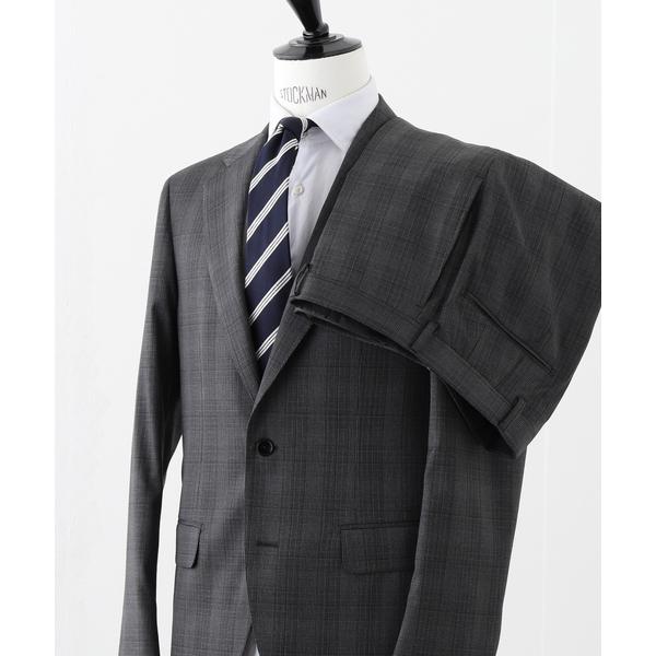 セレモニースーツ セットアップ D. OLIVER 2ボタン ロロピアーナ チェック メンズ レディ...