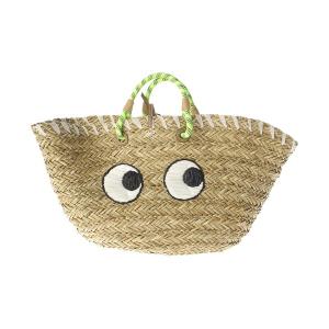 「ANYA HINDMARCH」 かごバッグ - ベージュ レディース