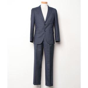 「SUIT SELECT」 スーツ A4 ネイビー メンズ
