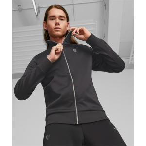 「PUMA」 「SCUDERIA FERRARI」ジャージブルゾン X-LARGE ブラック メンズ