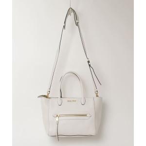 「miu miu」 2WAYバッグ - ホワイト レディース