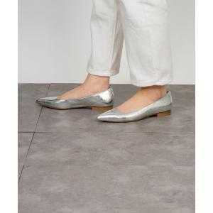 「M.R'+@」 パンプス 37 シルバー レディース