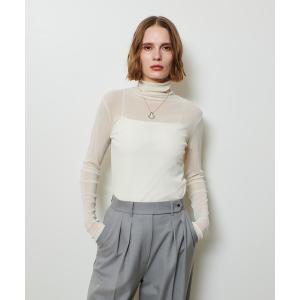 tシャツ フロッキーチュールタートル レディース