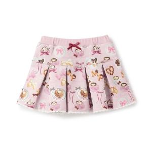 パンツ カフェ柄 カットスカパン キッズ 子供服 女の子の買取情報