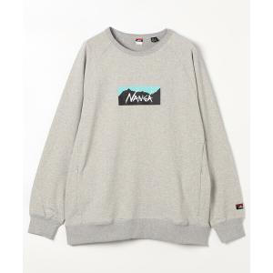 トレーナー スウェット NANGA/ナンガ ECO HYBRID BOX LOGO SWEATSHIRT メンズ
