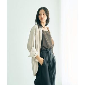 ブラウス シャツ ピーチ起毛シャツ レディース