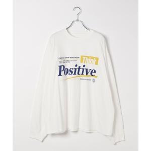 tシャツ 「AMERICAN RAG CIE」Positive LST（ユニセックス） メンズ レディース