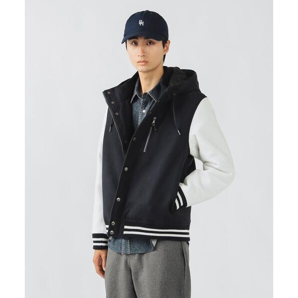 スタジャン 「デザインをアップデート」フーディー スタジャン/Hooded Varsity Jack...