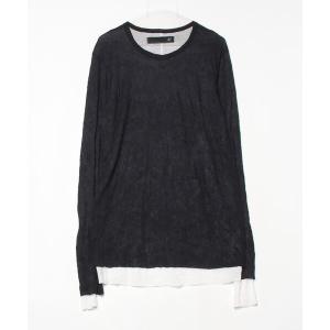 tシャツ A.F ARTEFACT/エーエフ・アーティファクト/Layered Long Top メンズ