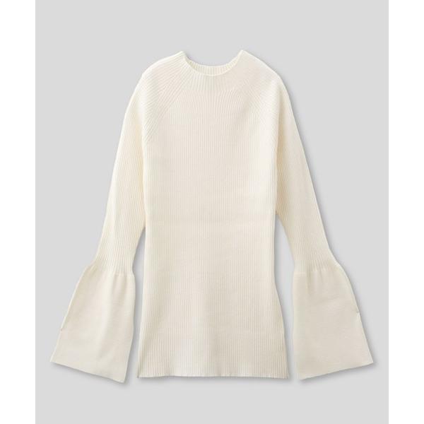 ニット セーター ハイネック ランタン スリーブ ニット プルオーバー KINO THE KEI レ...