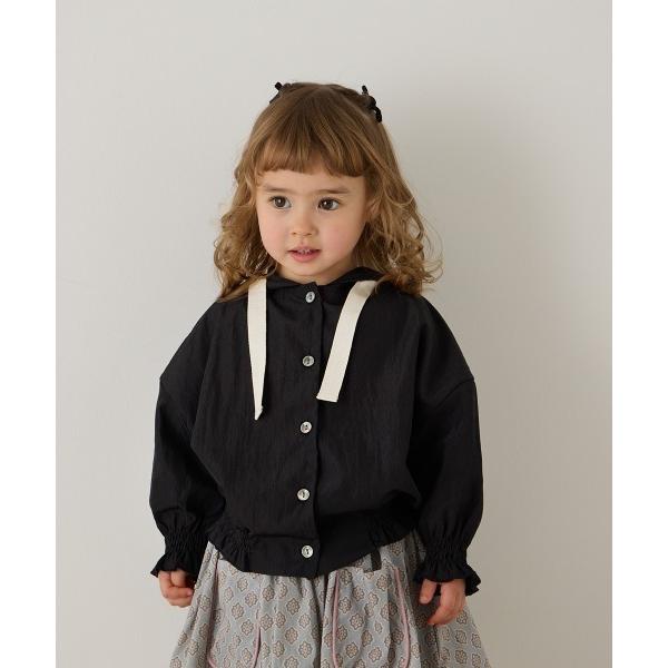 ブルゾン アウター シャーリングギャザーライトブルゾン キッズ 子供服 男の子 女の子