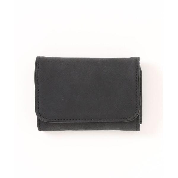 ミニ 財布 折財布 三つ折り メンズ 本革 レザー ミニ コンパクト アウ A_W official...