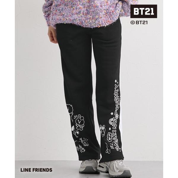 パンツ 「BT21」裏起毛パンツ「大きいサイズ有」 レディース