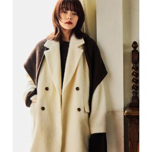 コート チェスターコート アルパカ混シャギーコート 592548 レディース