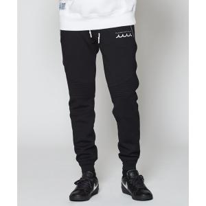 スウェットパンツ ジャージ ACANTHUS:mutaDouble-knit Biker Pants/muta MARINE x ACANTHUS バ