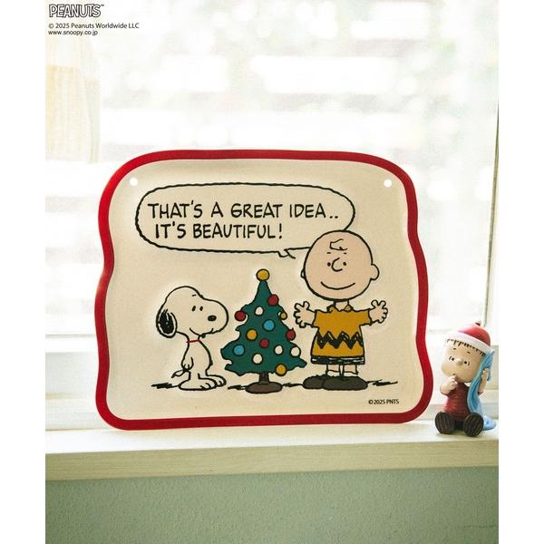 インテリア 「PEANUTS×BAYFLOW」TINプレート2025X'mas