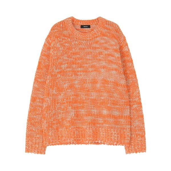 セーター ニット スラブMIXニット / ニットプルオーバー / S メンズ