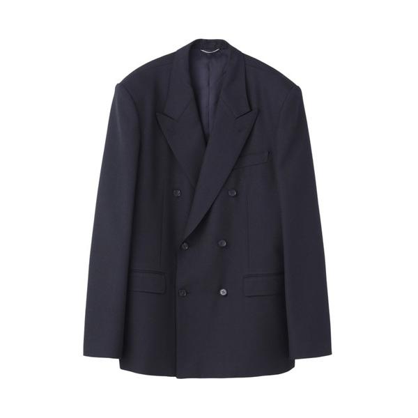 ジャケット テーラードジャケット WOOL GABARDINE DOUBLE BREASTED JA...