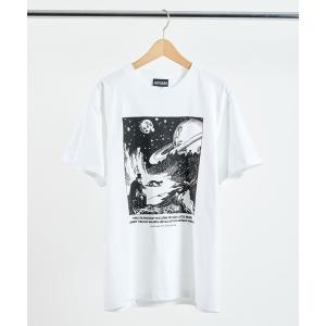 tシャツ 「 MOOMIN / ムーミン 」 プレミアムTシャツ　たのしい（飛行おに）　WNI レディース メンズ