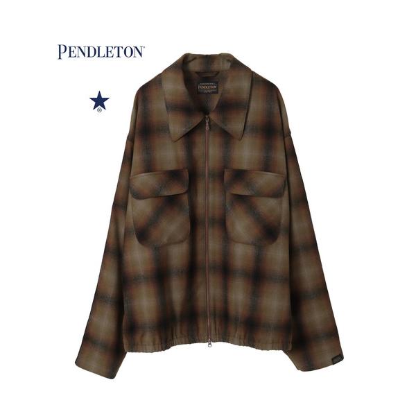 ブルゾン アウター 「PENDLETON」SIDE LINE CHECKED JACKET (SET...
