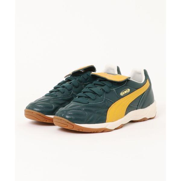 スニーカー PUMA プーマ KING INDOOR 401683 12GREEN TERRAIN ...