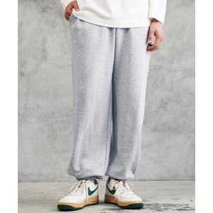ワイドパンツ スウェットパンツ ジャージ ヘビーウェイト 13オンス 裏毛 スウェット ジョガーパンツ メンズ
