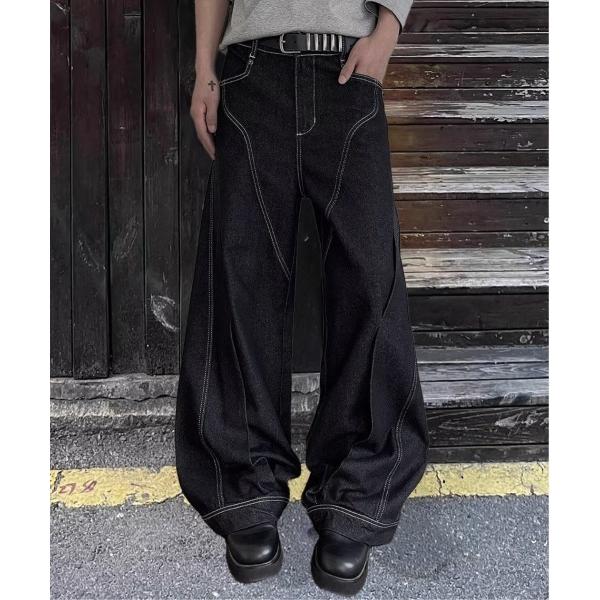 ジーンズ ”これぞ神シルエット” リジットカーブデニムパンツ メンズ レディース