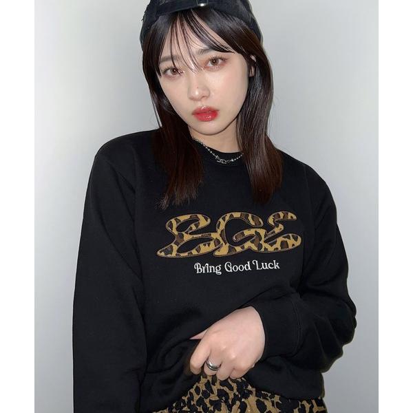 トレーナー スウェット LEOPARD LOGO SWEAT レディース メンズ
