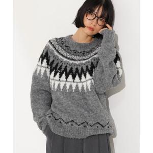 ニット セーター ノルディックニット レディース