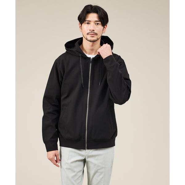 パーカー 「SMART CLOSET」ハイゲージ ポンチ ジップパーカー / セットアップ対応 メン...