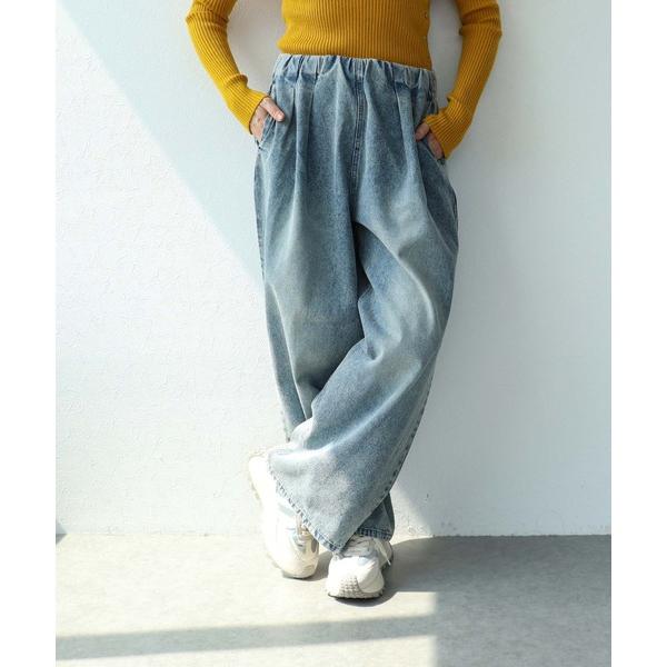 ジーンズ デニム デニムパンツ 「MARECHAL TERRE / マルシャルテル」タックデニムパン...
