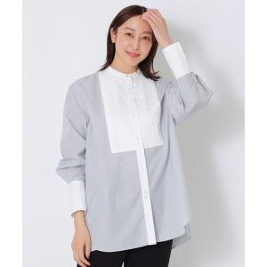 「S.ESSENTIALS」 長袖ブラウス 38 ブラック レディース