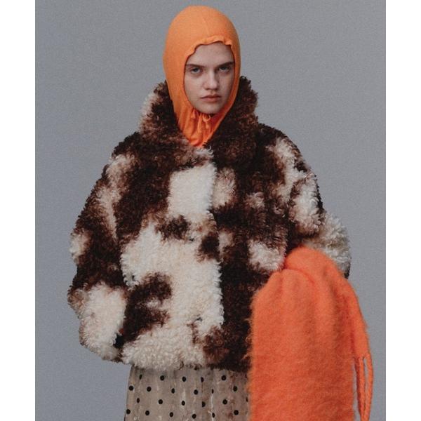 ブルゾン アウター Animal Pattern Faux Fur Coat / アニマルパターンフ...