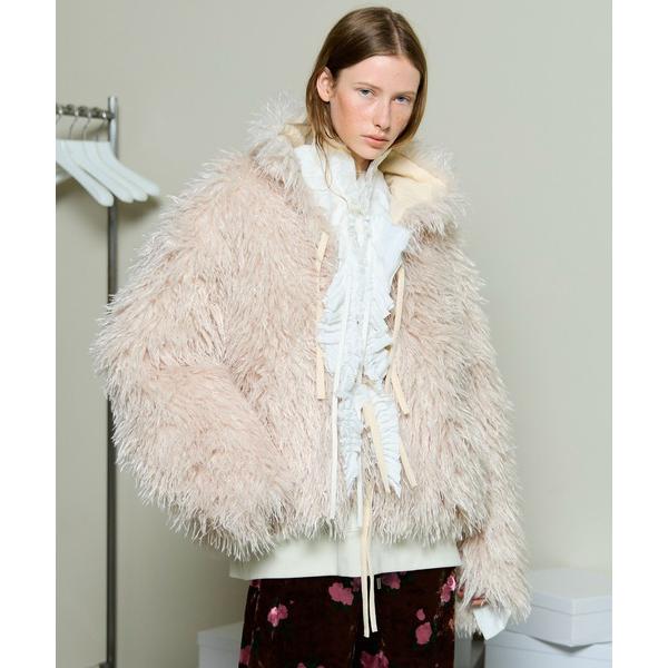 ブルゾン アウター Reversible Fur Blouson / リバーシブルファーブルゾン レ...