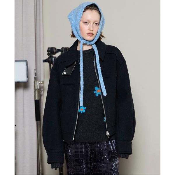 ブルゾン アウター Soutien Collar Blouson / ステンカラーブルゾン レディー...