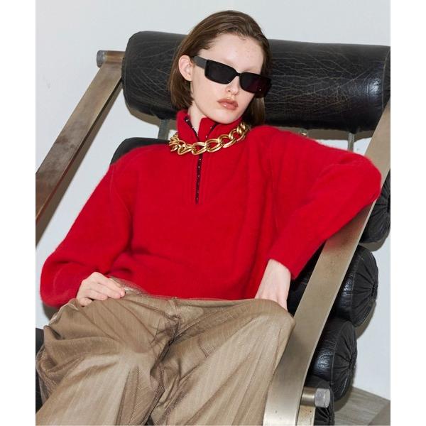 ニット セーター Fox Blend Knit Tops / フォックスブレンドニットトップス レデ...