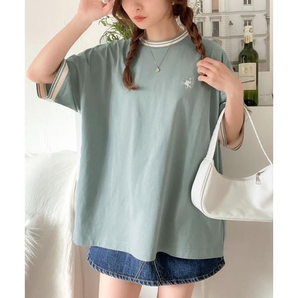 「Java」 半袖Tシャツ X-LARGE グリーン レディース