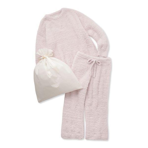 パジャマ ルームウェア 「ラッピング済み」ベーシックジェラートプルオーバー＆ロングパンツSET レデ...