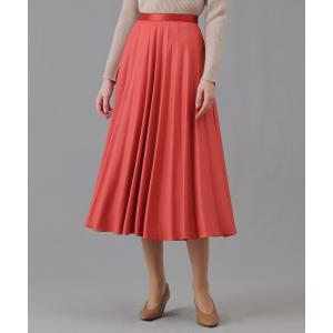 ANAYI ♡ フェザープリントロングプリーツスカート ANAYI（アナイ） ロング スカート transparent プリント リネン