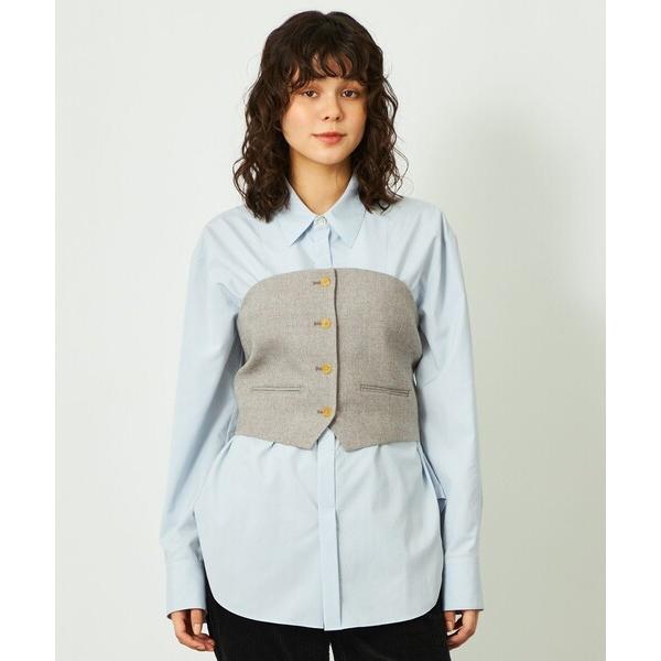 チューブトップ ベアトップ GREY LABEL ウールビスチェ