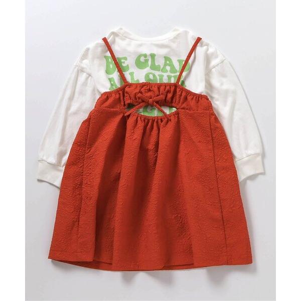 ワンピース 「リンク/ジュニア対応」2Pフクレジャガードワンピース キッズ 子供服 女の子