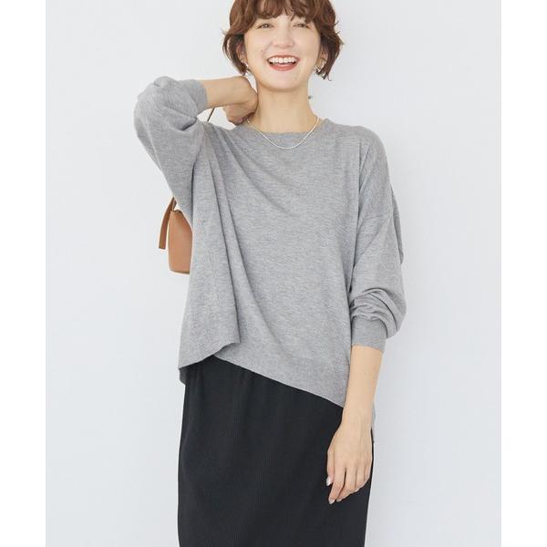 ニット セーター バイパチルーズニットプルオーバー レディース