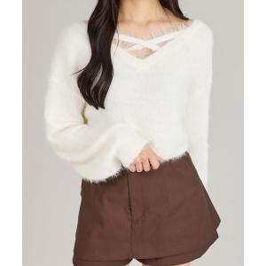 ニット セーター デザインニット レディース