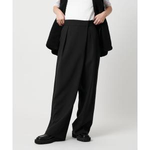 パンツ 「MARW UNITED ARROWS」ギャバ タック ラップパンツ レディース